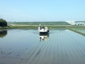 田植機です